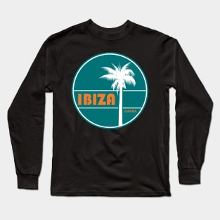 Retro Ibiza Summer Long Sleeve T-Shirt